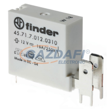 Finder 45.71.7.024.0311 Printrelé, 1 záróérintkező, 16A villanyszerelés