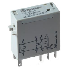 Finder 465290240000T Miniatűr ipari relé, 2 váltó, 8A villanyszerelés