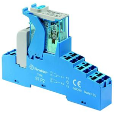 Finder 4CP290245050 Csatoló relé, 2 váltóérintkező, 8A villanyszerelés