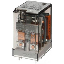 Finder 551280240000 Miniatűr ipari relé, 2 váltóé, 10A villanyszerelés