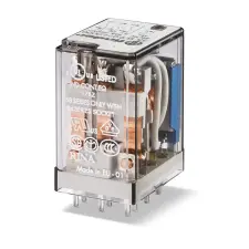 Finder 551382300000 Miniatűr ipari relé, 3 váltóé, 10A villanyszerelés