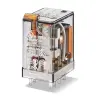 Finder 55.32.8.230.9102 Miniatűr ipari relé, 2 váltóérintkező, 10A, AC (50/60 Hz), 230V