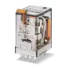 Finder 55.34.8.230.5050 Miniatűr ipari relé, 4 váltóérintkező, 7A, AC (50/60 Hz), 230V, CO