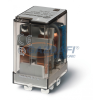 Finder 56.32.9.012.0040 Miniatűr teljesítény relé, 2 váltóérintkező, 12A