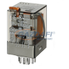 Finder 60.13.8.230.2040 Ipari relé, 3 váltóérintkező, 10A