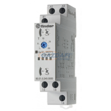 Finder 80.01.0.240.0000 Multifunkciós relé 12-240VAC/DC villanyszerelés