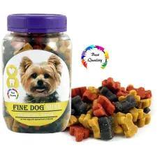 Fine Dog mini soft mix kostičky 280 g jutalomfalat kutyáknak