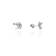Fine Silver AG122995 - Ezüst beszúrós ló fülbevaló fülbevaló