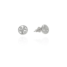 Fine Silver AG122997 - Ezüst beszúrós életfa fülbevaló fülbevaló