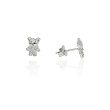 Fine Silver AG123291 - Ezüst beszúrós fülbevaló fülbevaló