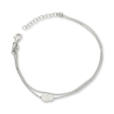 Fine Silver AG123326 - Ezüst karlánc Hossz: 16 -19 cm karkötő