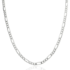 Fine Silver AG123361 - Ezüst figaró nyaklánc Hossz: 55 cm nyaklánc