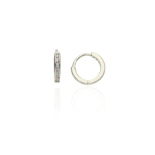 Fine Silver AG123652 - Ezüst bepattintós női fülbevaló pár fülbevaló
