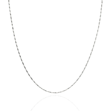 Fine Silver AG123854 - Ezüst Kocka nyaklánc Hossz: 45 cm nyaklánc