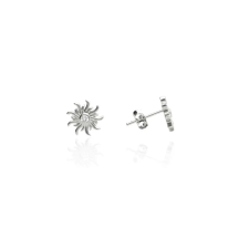 Fine Silver AG124548 - Ezüst beszúrós fülbevaló fülbevaló