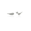 Fine Silver AG124558 - Ezüst beszúrós fülbevaló