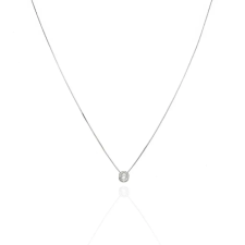 Fine Silver AG124853 - Ezüst nyaklánc Hossz: 42 - 45 cm nyaklánc