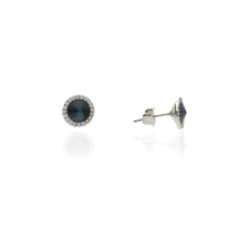 Fine Silver AG124971 - Ezüst beszúrós hattyú fülbevaló fülbevaló