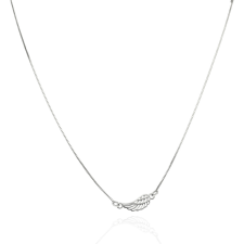 Fine Silver - Ezüst nyaklánc medállal Hossz: 42 - 45 cm nyaklánc