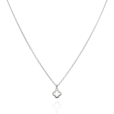 Fine Silver - Ezüst nyaklánc medállal Hossz: 42 - 45 cm nyaklánc