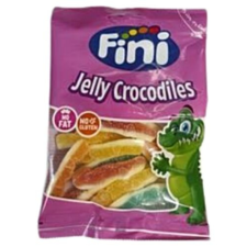  Fini Jelly Sour Crocodiles Vegyes Gyümölcs Ízű Gumicukor 75g csokoládé és édesség