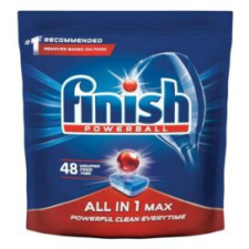 Finish Mosogatógép tabletta FINISH Allin1 Max Regular 48 darab/doboz tisztító- és takarítószer, higiénia