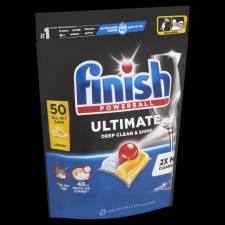  Finish Powerball Ultimate All in 1 Lemon mosogatógép kapszula 50 db tisztító- és takarítószer, higiénia