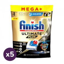 Finish Powerball Ultimate Plus All in 1 mosogatógép-kapszula, regular (5x72 db) tisztító- és takarítószer, higiénia