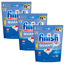 Finish Quantum All in 1 Lemon Mosogatógép kapszula 3x60db tisztító- és takarítószer, higiénia