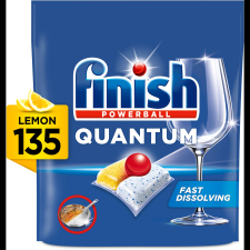 Finish Quantum All in 1 Lemon Sparkle 135 db (5908252011513) tisztító- és takarítószer, higiénia