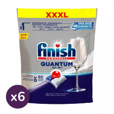 Finish Quantum All in 1 mosogatógép-tabletta, citrom, (6x60 db) tisztító- és takarítószer, higiénia