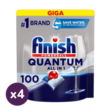 Finish Quantum All in One mosogatógép tabletta, regular (4x100 db) tisztító- és takarítószer, higiénia