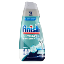 Finish Ultimate Hygiene+ Gel Fresh Gépi mosogatógél 32 mosogatás 650ml tisztító- és takarítószer, higiénia