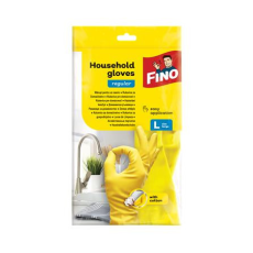 Fino Gumikesztyű, háztartási, L méret, 1 pár, FINO (KHT1205)