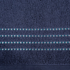  Fiore csíkos törölköző Gránátkék 30x50 cm lakástextília
