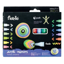 Fiorello Akril marker FIORELLO 2 mm 12db-os készlet filctoll, marker
