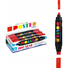 Fiorello Filctoll Fiorello GR-1712 Kétvégű Piros (160-2242) filctoll, marker