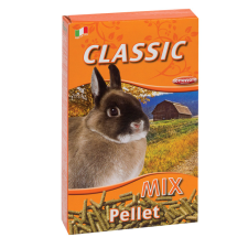Fiory | Pellet MIX “Classic” | Pellet eledel, törpe nyulaknak - 680 g rágcsáló eledel