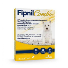 Fipnil Combo Spot On Small Dog 2-10kg 3x0,67ml élősködő elleni készítmény kutyáknak