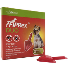 Fiprex Duo Fiprex Duo (S | 2-10 kg testtömegű kutyáknak | 1 pipetta) élősködő elleni készítmény kutyáknak