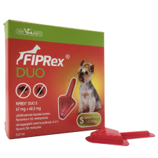 Fiprex Duo S 67 mg + 60,3 mg rácsepegtető oldat kutyáknak 1x élősködő elleni készítmény kutyáknak