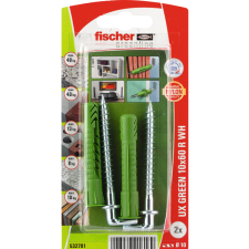 Fischer DŰBEL 10X60MM 2 DB KAMPÓVAL "UX GREEN" FISCHER barkácsolás, csiszolás, rögzítés