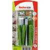 Fischer DŰBEL 10X60MM 4 DB CSAVARRAL "UX GREEN" FISCHER