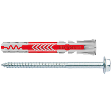 Fischer Duopower S 10x80 dübel + csavar hűtés, fűtés szerelvény