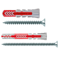 Fischer Duopower S 6x30 dübel + csavar hűtés, fűtés szerelvény