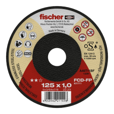 Fischer Inox vágókorong FCD-FP 125x1,0x22,23 csiszolókorong és vágókorong