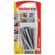 Fischer RÖGZÍTŐDÜBEL 6X60MM, 10DB (SX) (SK) + CSAVAR barkácsolás, csiszolás, rögzítés