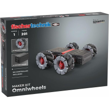fischertechnik 571901 Maker Kit Elektromos Autó alváz 201 darabos kreatív Építőjáték (571901) készségfejlesztő