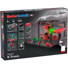 fischertechnik E-Tronic 340 darabos készlet (559883) kreatív és készségfejlesztő