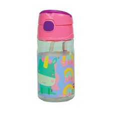 Fisher-Price Animals műanyag kulacs akasztóval 350 ml kulacs, kulacstartó
